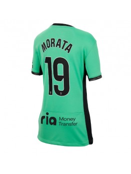 Atletico Madrid Alvaro Morata #19 Replika Tredje Kläder Dam 2023-24 Kortärmad